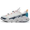 New LiNing Essence 2.3 Delta Shield Cushioned Slip Resistant Low Top Vintage Basketball Shoes Men's White AGBR061-2