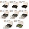 Built-in Grids Fishing Accessories Box Waterproof Design Plastic Container  Outdoor Storage