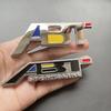 1Pc 3D Metal ABT Front Grill Rear Trunk Fender Emblem Badge Sticker Decals For Q3 Q5 Q7 A3 A4 A5 A6 B6 B8 C6 C5