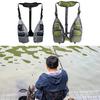 Fishing Vest Breathable Convenient with Pockets General Multi Function Adjustable Mesh Vest for Outdoor