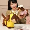 26/35CM Cute Dachshund Plush Toys Wear Clothes Doll Kawaii Pink Dress Blue Shirt Bee Dress Up Dachshund Doll Accompnay Toys