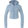Originals Spice Girls Serie Korsett Kapuzenjacke mit einfarbigem Logo Damenjacken Blau IX1906