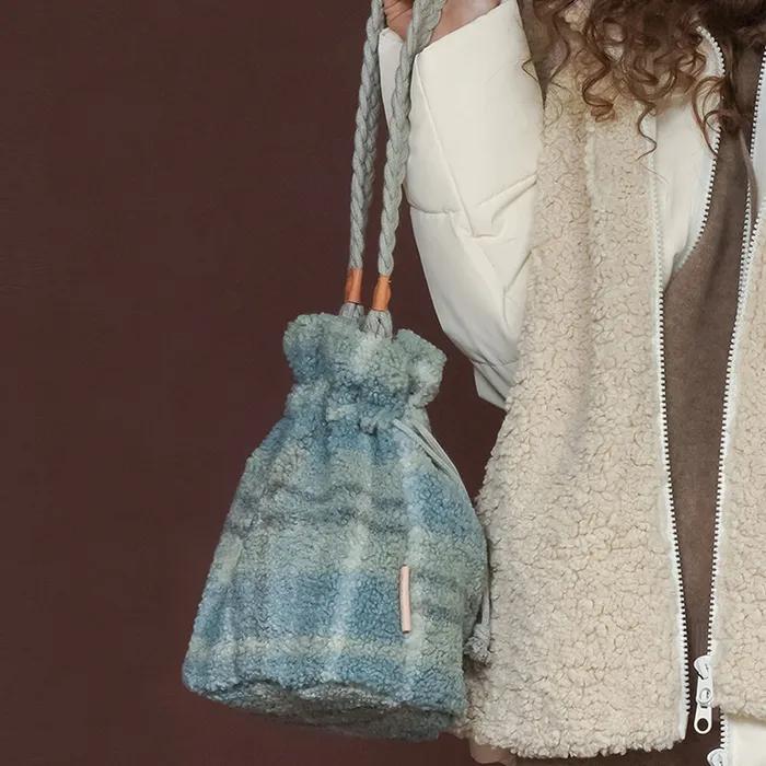 mari blue check luckybag