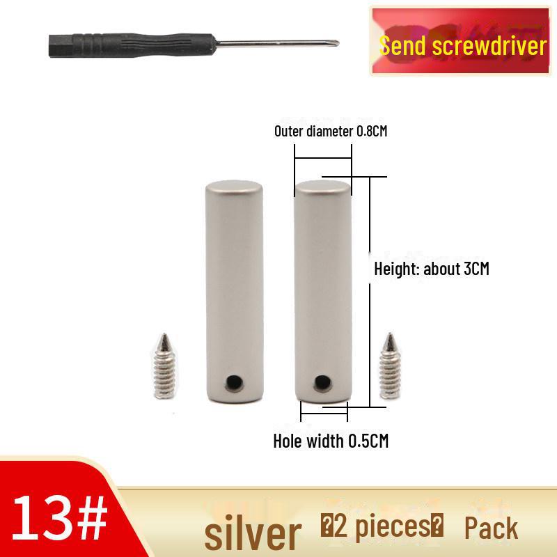 Sweater and Hat Drawstring Metal Accessories for Clothes and Sports Pants