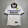 9798 Serie A Inter Mailand Heimfußballtrikot Nr.. 10 Groß Rosa Morano Djokav Retro-Trikot