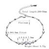 Women Simple Gradient Round Zircon Bracelet Stylish Hand Chain Ornament