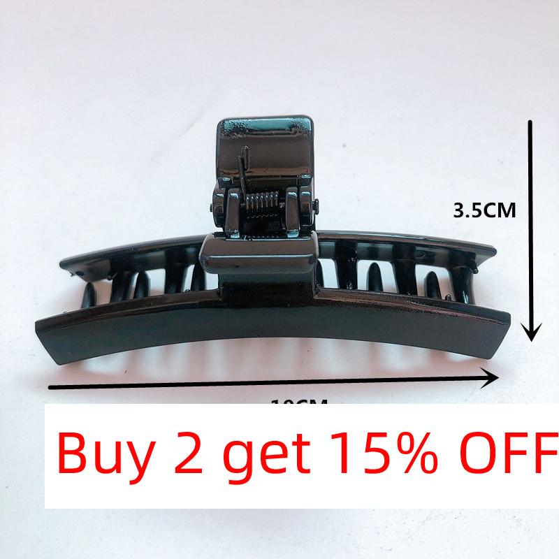 New Hyperbole Big Acrylic Hair Claw Clips Big Size Rectangle Makeup Hair Styling Barrettes for Women Hair Accessories