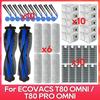 Fit For ( ECOVACS T80 PRO OMNI / T80 OMNI ) Vacuum Parts Main Roller Mop Cloth Side Brush Dust Bag HEPA Filter Accessories