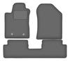 Velour Graphite Car Mats For: Toyota Corolla Verso II Minivan (2004-2009)