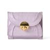 HASHIBAMI Crocodile Embossed Round Mini Wallet Ha-2204-800 Fuji