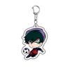Blue Lock 2 Anime Acrylic Durable Keychain Creative Pendant Hanging Ornament Accessory Featuring Isagi Yoichi and Bachira Meguru