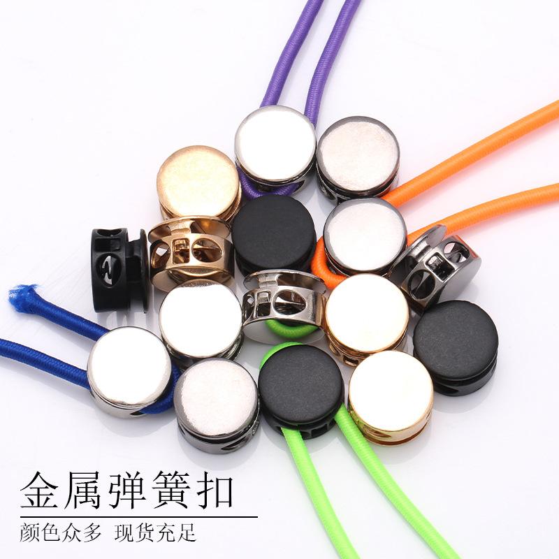 Double Hole Metal Spring Buckle for Hat and Trouser Adjustment