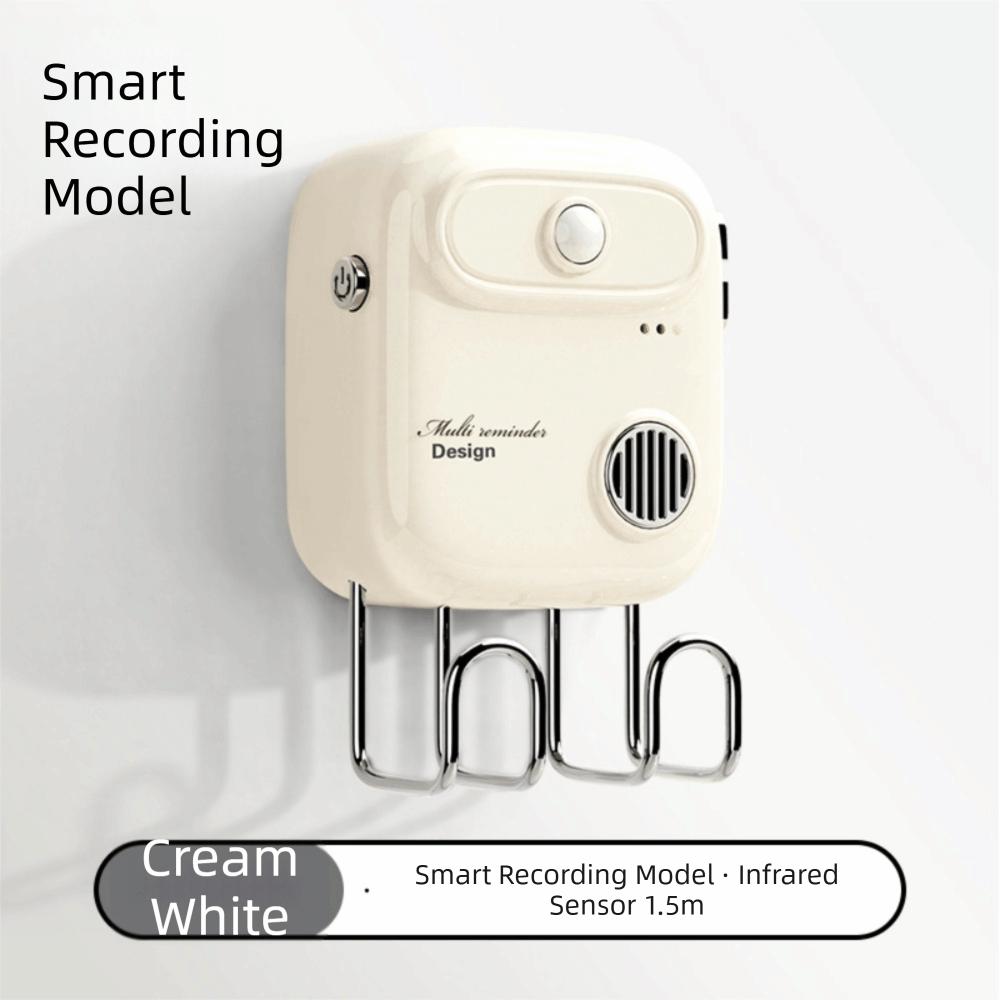 Intelligent Voice Intelligent Voice Reminder Simple Operation Automatic Prompt Door Reminder Sensor Friendly Voice белый