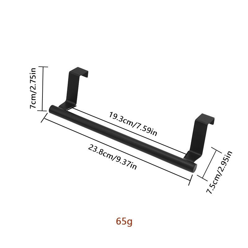 

Stainless Steel Towel Rack Single-Bar Bath Towel Rack Cabinet Storage Shelf
