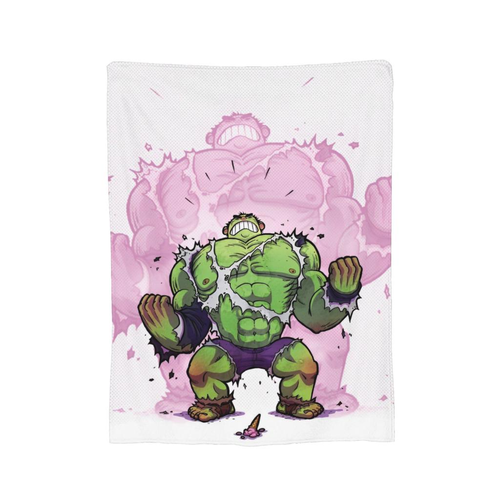 Retro Hulk Fleece Mesti pledas Pledai sofai Kelionei Super minkštas lovatiesė,