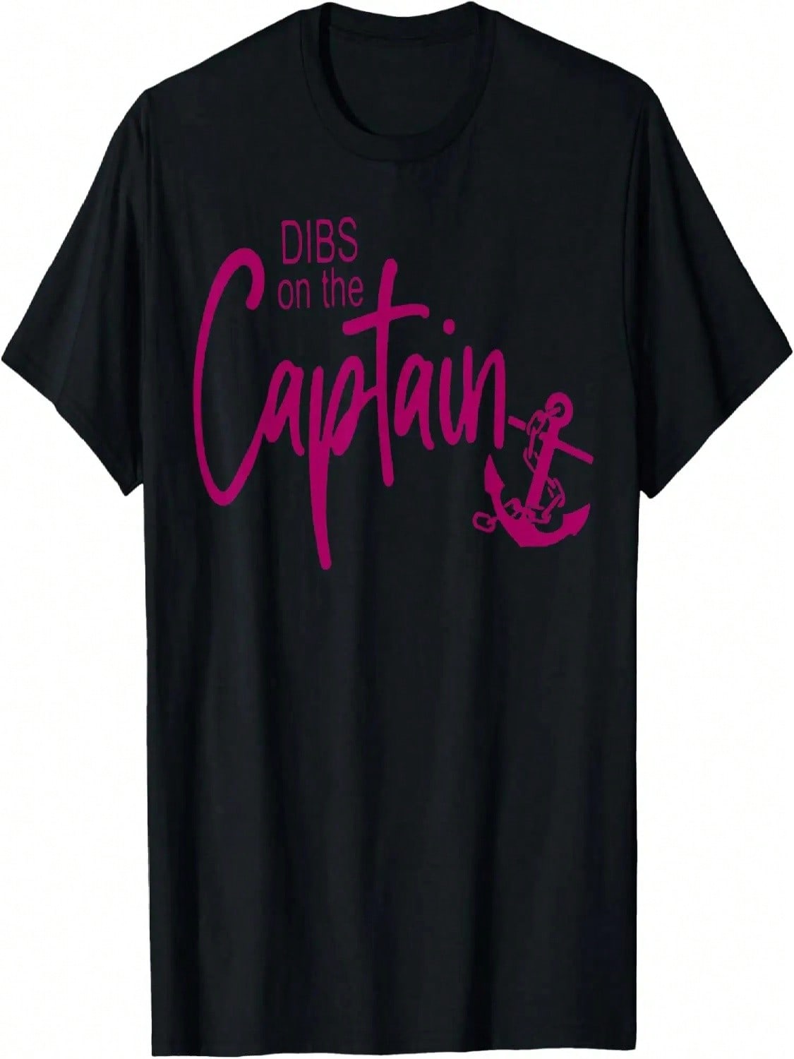 Funny Captain Wife Dibs On The Captain T-Shirt S