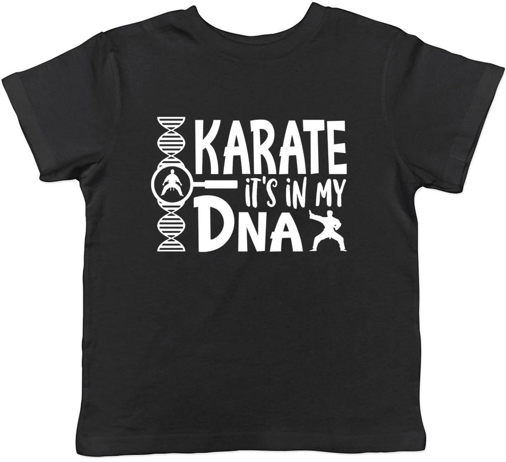 Karate It s in my DNA Boys Girls Kids Childrens T-Shirt 140