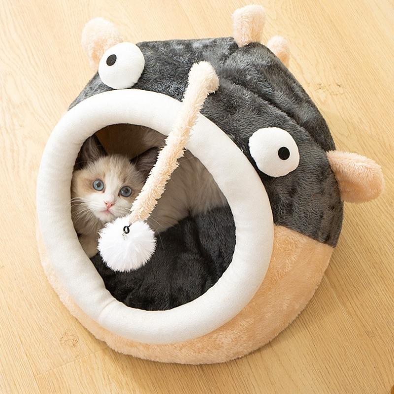 Cat litter winter warm kitten pet litter closed cat house four seasons universal cat house pet supplies kennel