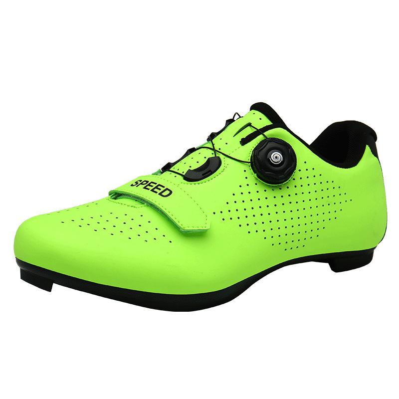 Pantofi de ciclism noi cu încuietori, pantofi de ciclism de șosea pentru bărbați și femei, pantofi de curse puternice, pantofi de ciclism cu încuietori și talpă rigidă