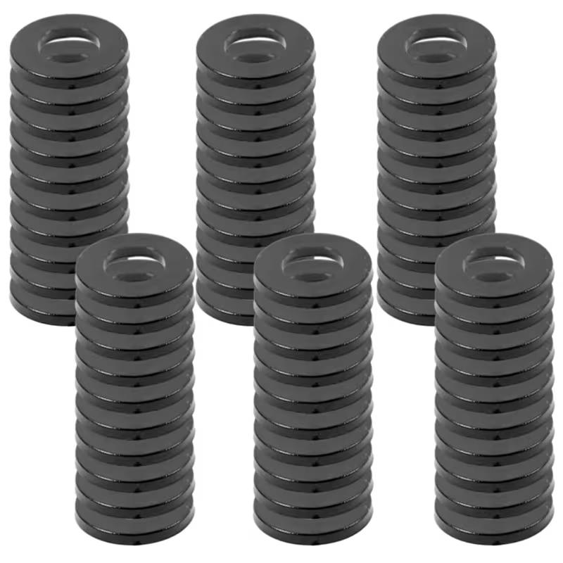 20pcs Plastic Nylon Washers Hinge Buffering Ring Washers Door Washer Components Home Accessories