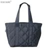 New casual lightweight tote bag large capacity shoulder bag diamond hand bag mommy bag versatile