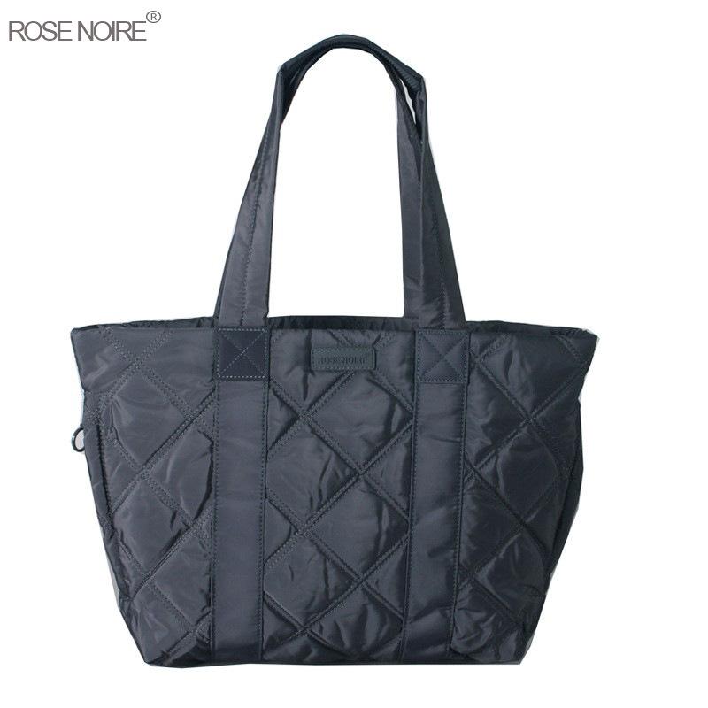 New casual lightweight tote bag large capacity shoulder bag diamond hand bag mommy bag versatile