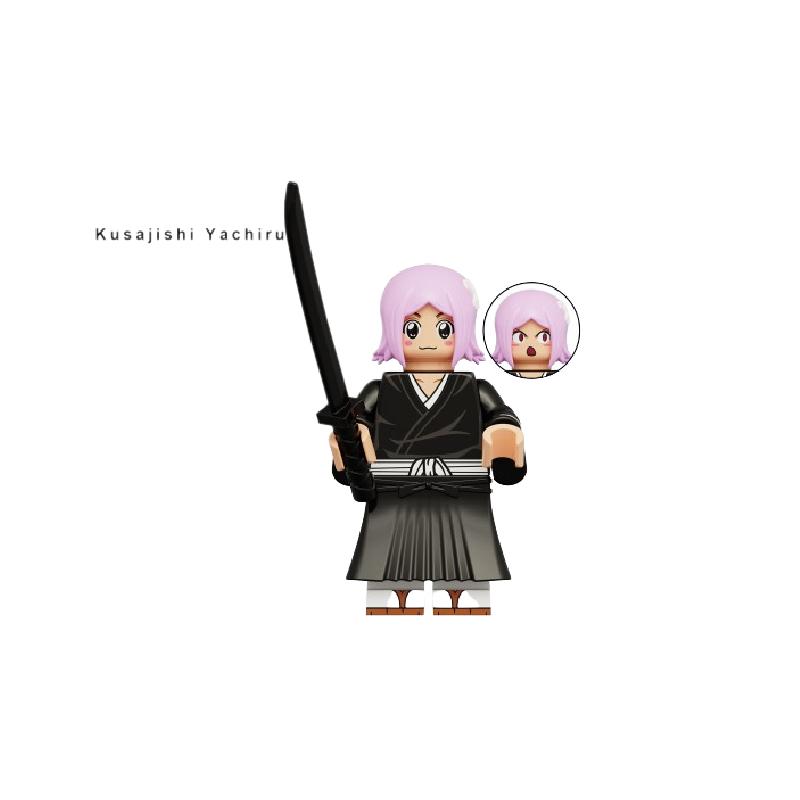

Аниме Блич Куросаки Ичиго Мини Фигурка из Строительных Блоков Игрушки Детский Подарок Детям Kusajishi Yachiru