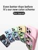 Original Silicone Feel Lens Protection Case For iPhone 17 14 12 11 13 15 16 Pro Max for Apple 16 15 14 Plus Air Shockproof Cover