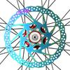 160mm/180mm Stainless Steels Disc Brake Rotor with Screws Bicycles Disc Brake Rotor for Road Bike, Mountain Bike