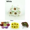 Vibrant 6pcs Artificial Gerbera Daisy Fake Silk Flower For Stunning Home Decor