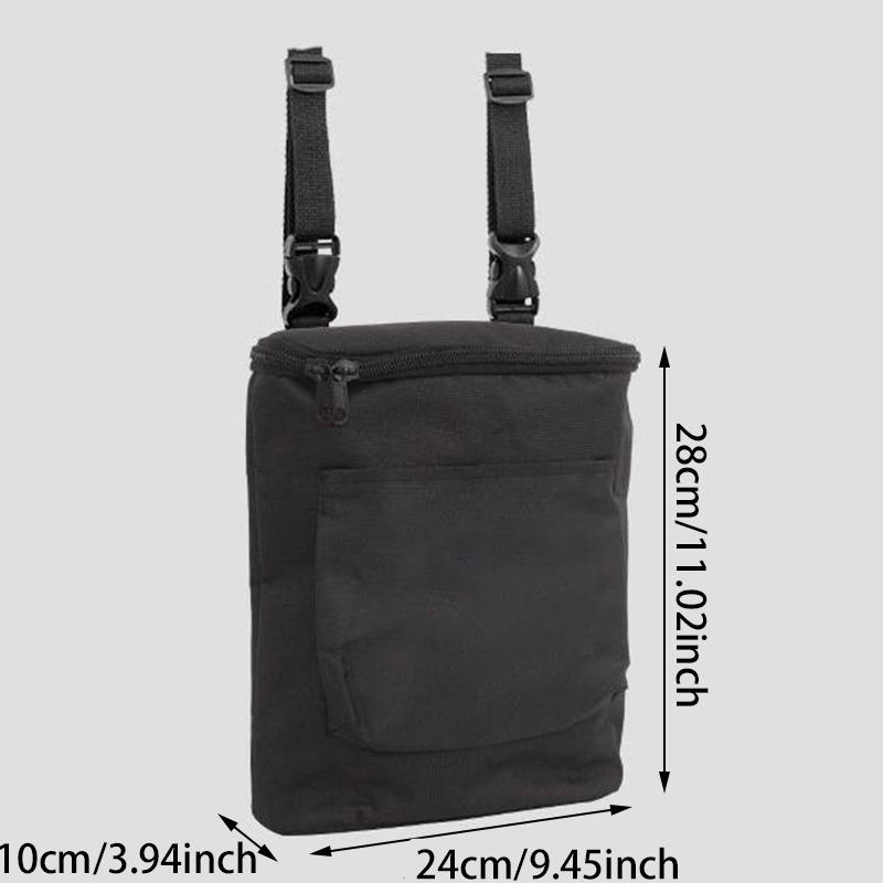 Oxford Cloth Handlebar Bag Removable Storage Bag Suitable For Motorcycles And Electric Vehicles Large Capacity Pouch