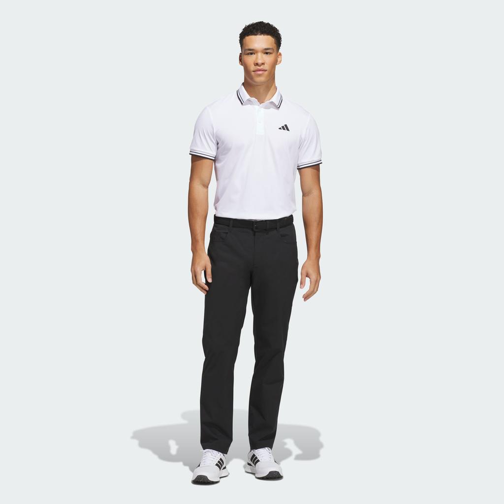 Adidas Golf Clothing Men's White Polo Collar