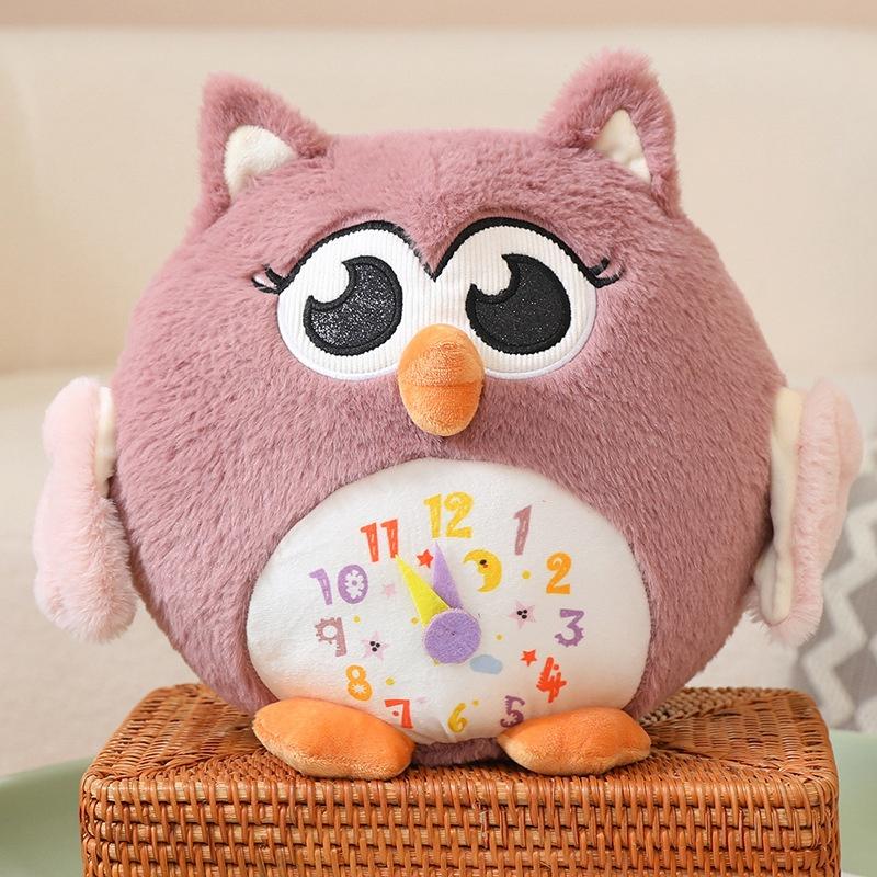 

Cute Owl Plush Toy Short Plush Stuffed Animal 25cm/9.8 in