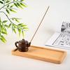 Antique Chinese Sandalwood Incense Holder and Burner - Kodo Accessories for Indoor Use