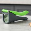 Stainless Steel Garlic Press Manual Potato Crush Chopper Multifunctional Hand Held Detachable Garlic Press Kitchen Gadget For