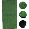 2pcs Aquarium Fake Turf Turtle Resting Basking Fake Grass, Plastic Simulation Grass Mat Container Terrarium Substrate Bedding Liner Fish Turtle Tank