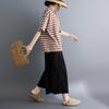 DIMANAF 2026 Summer Women Plus Size New Cotton Tees Shirt Vintage Print Short Sleeve Casual Loose Lady Tops