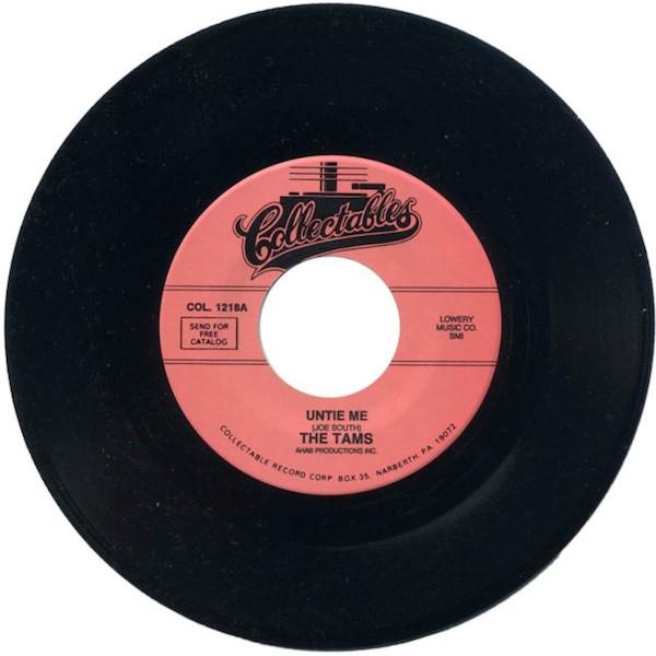 

7-дюймовая пластинка TAMS Untie Me Disillusioned COL1218 Коллекционная 1981 США SoulFunk Б/у