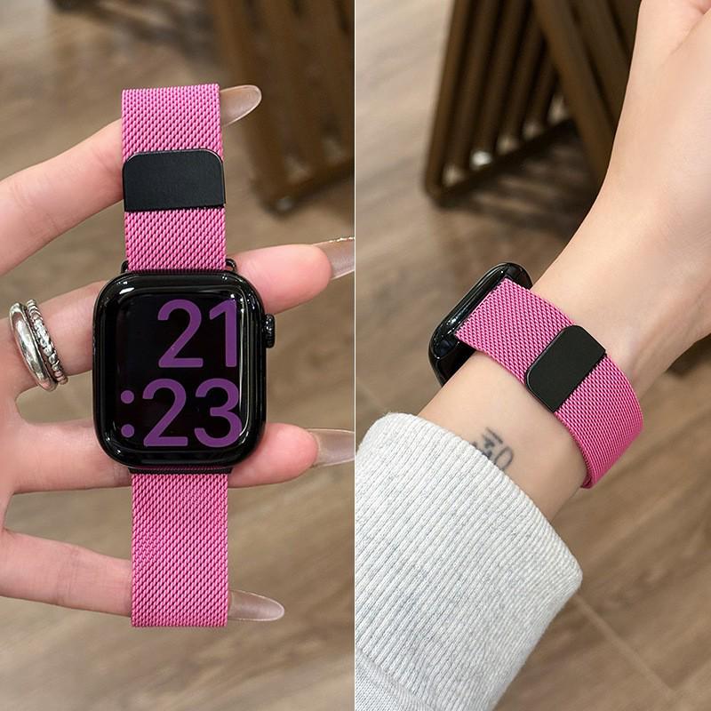 Correa de Metal Compatible para Apple Watch Series 5-9, SE