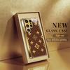 Luxury Monogram Pattern phone case s26 ultra case s25 ultra case glass for Samsung Galaxy S26 S25 S24 S23 S22FE Ultra Plus