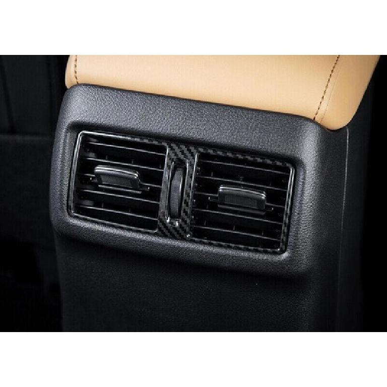 For Nissan Sentra Sylphy -2024 Carbon Fiber Steel Rear Air Outlet Vent Cover