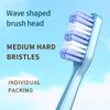 Medium Bristle Toothbrush 4 Independent Packages For Adult Men and Women Teeth Are Cleaner Better Cleaning Power