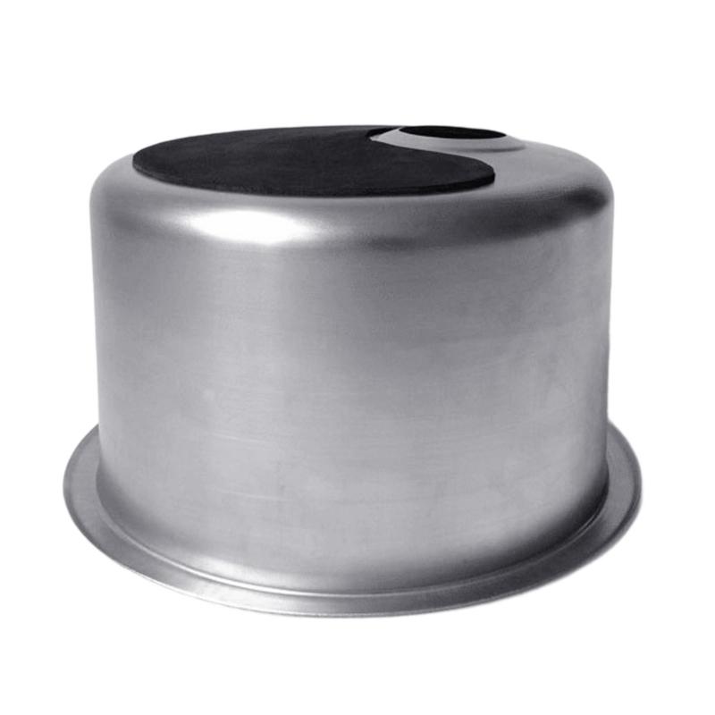 Stainless Steels Round Kitchen Sinks Single Bowl Dish Washing Sink Balcony Wash Basin Kitchen Vegetable Small Sink