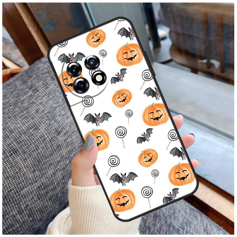 Halloween Pumpkins Case For OnePlus 13T 8T 10T 9 10 Pro 15 13 12 11 13R 12R Nord CE 5 2 3 4 Lite N20 N30 Coque