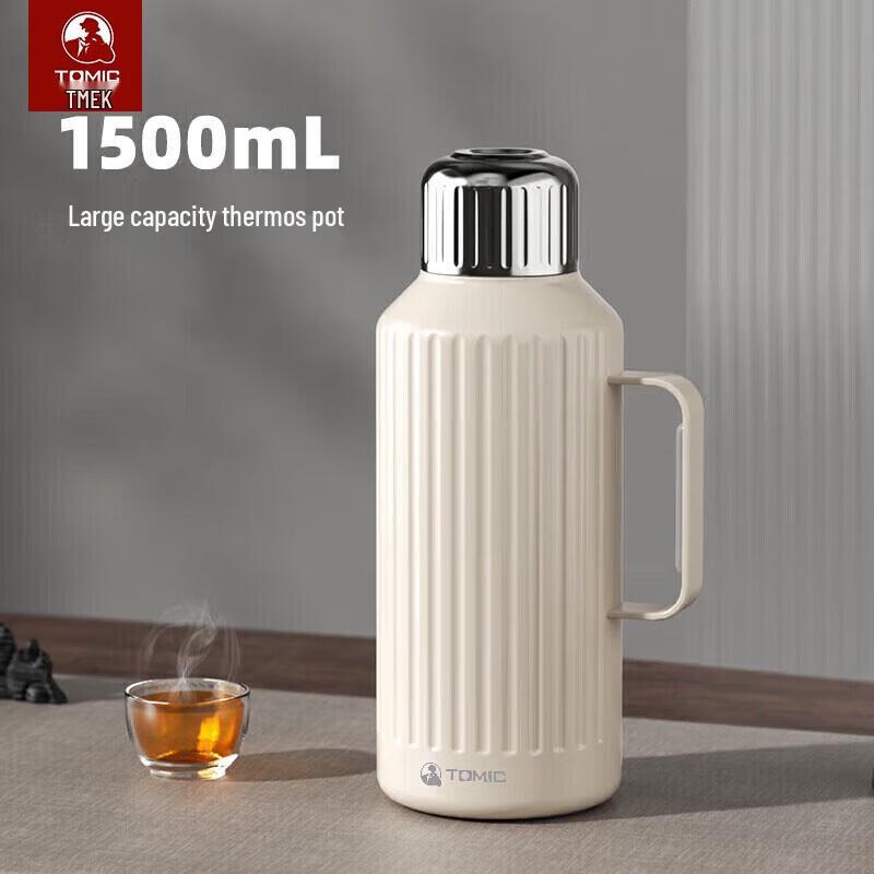 

TOMIC 316 Stainless Steel Thermos Kettle with Temperature Display