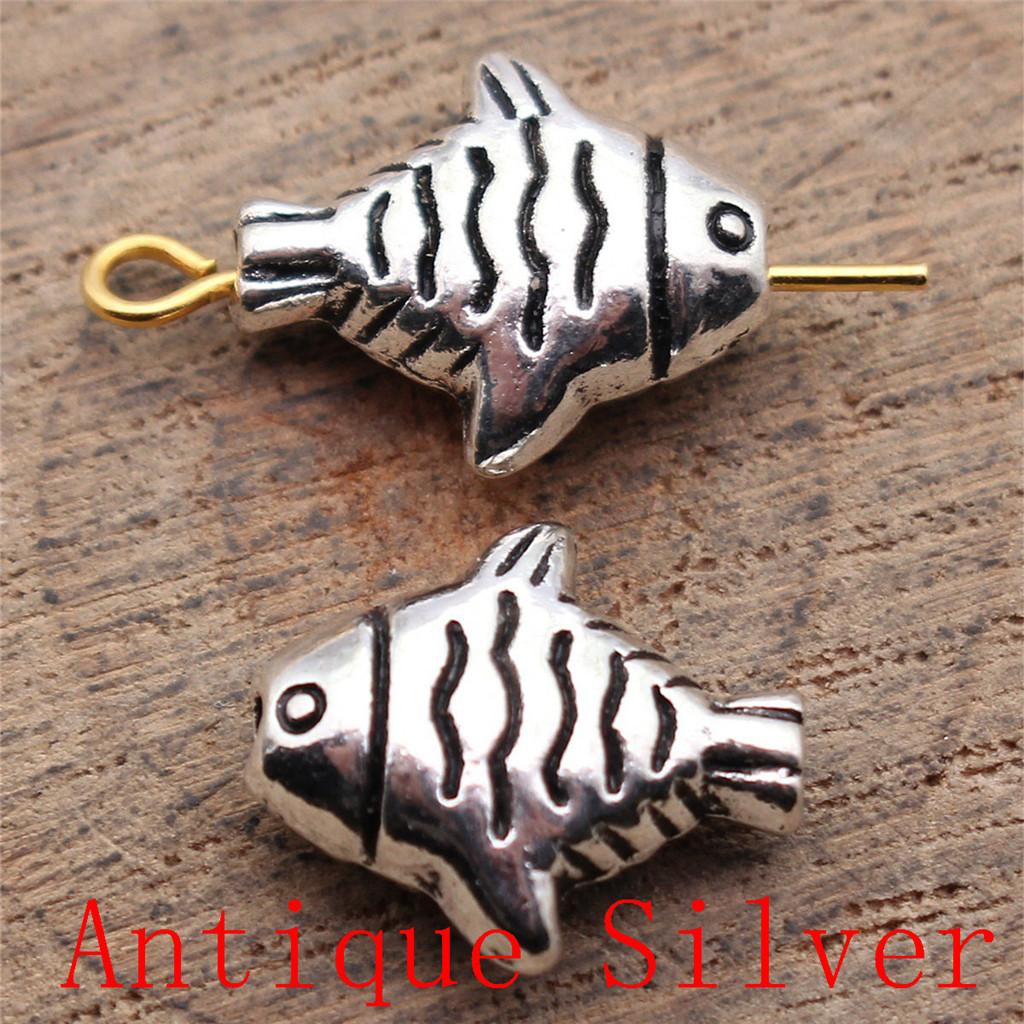 Ocean Animal Tiny Hole Beads For Bracelet Necklace Jewelry Making Craft Findings