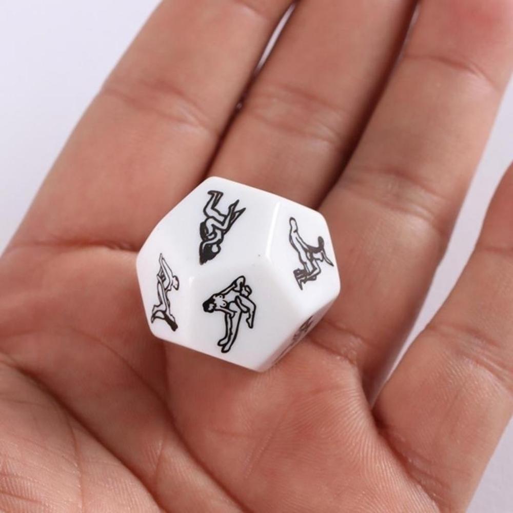 Women and Men Sexy Toys 12 Valentine Couple Face Fun Dice Posture Adult Toys for Couples