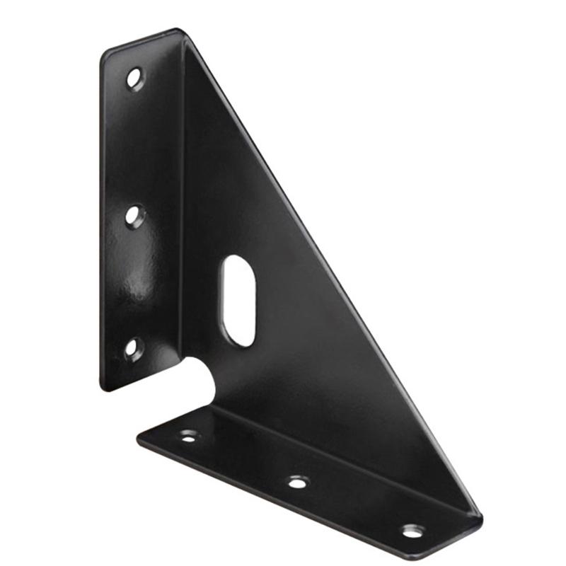 Set of 10 Sturdy Stainless Steel Corner Brackets Accessory for Support In Home And Outdoor Furniture Assemblies