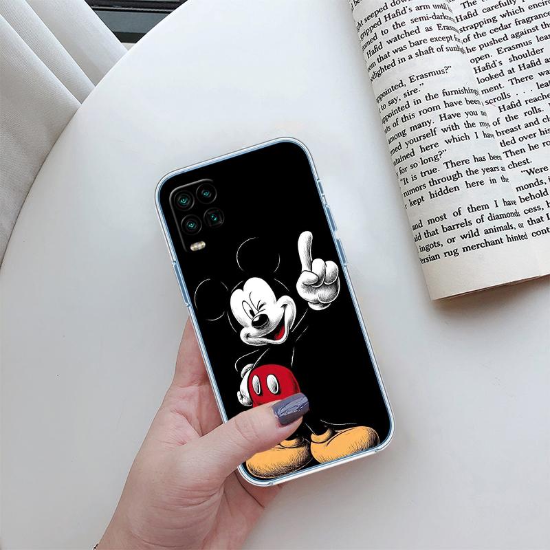 Mickey Minnie Mouse Transparent Phone Case for Motorola Moto G7 G8 G9 G84 G85 G73 G24 G15 Z2 Play Power Plus