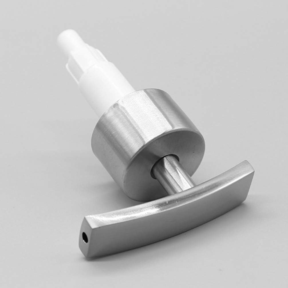Hemoton Stainless Steel Soap Soap Dispenser Head,Soap Dispenser Pump Replacement,Lotion Dispenser Pumps,Soap Pump Dispenser Pump Head,Hand Soap